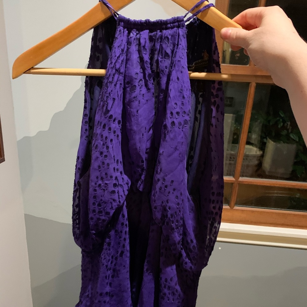 Bcbg purple top